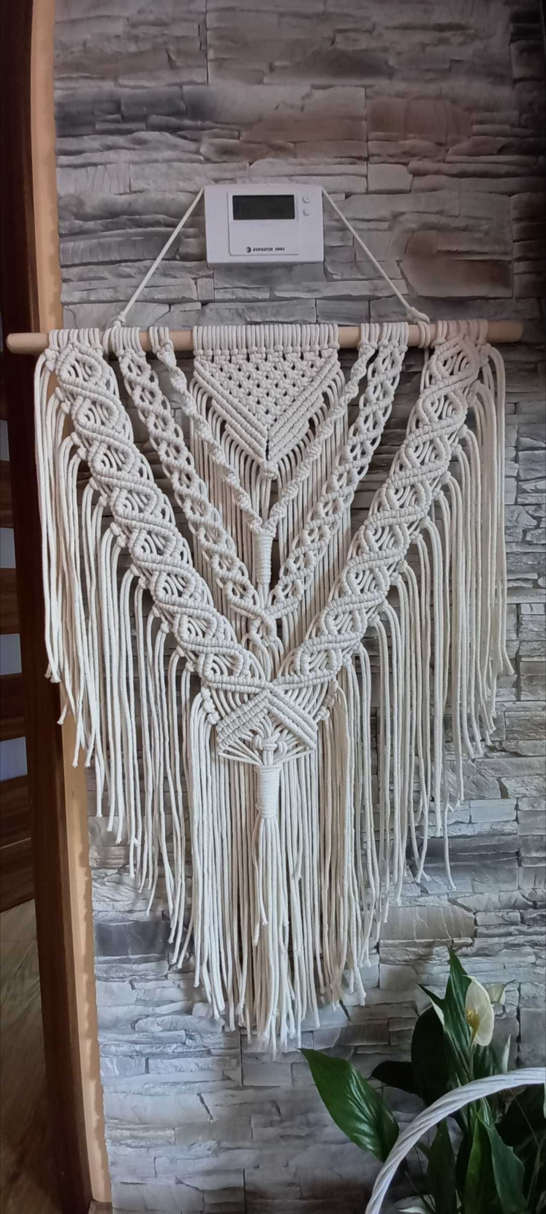 Makrama, prezent, dekoracja boho