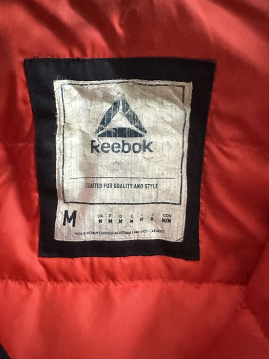 Reebok утеплена парка чоловіча на пуху