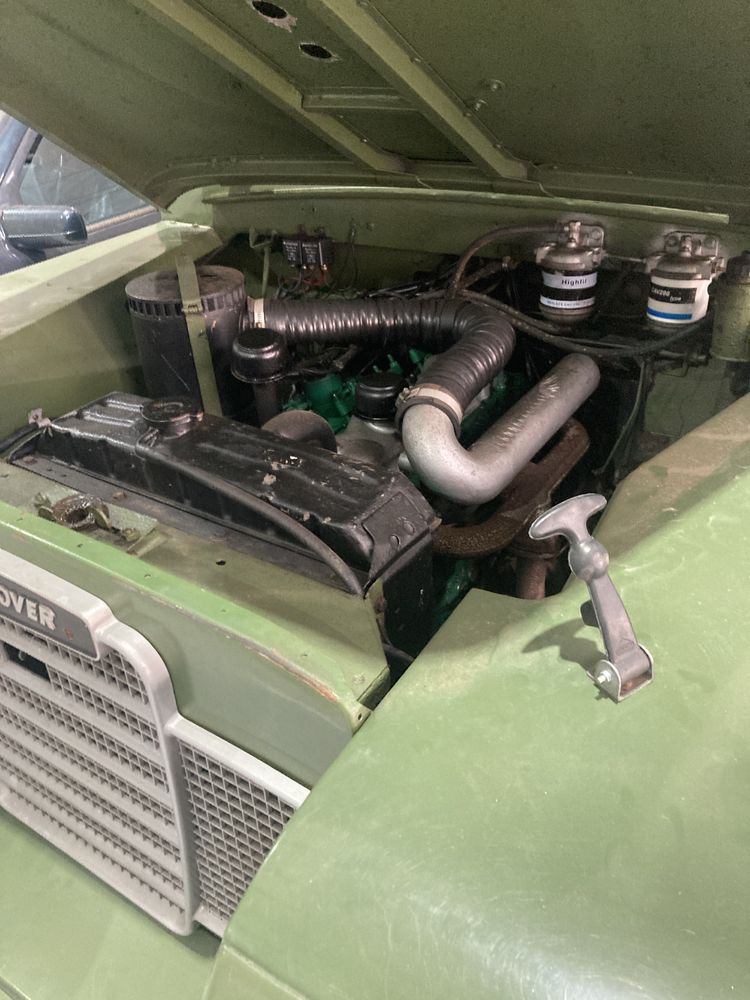 LAND-ROVER A Long 109, motor diesel  2.3  ano 1962