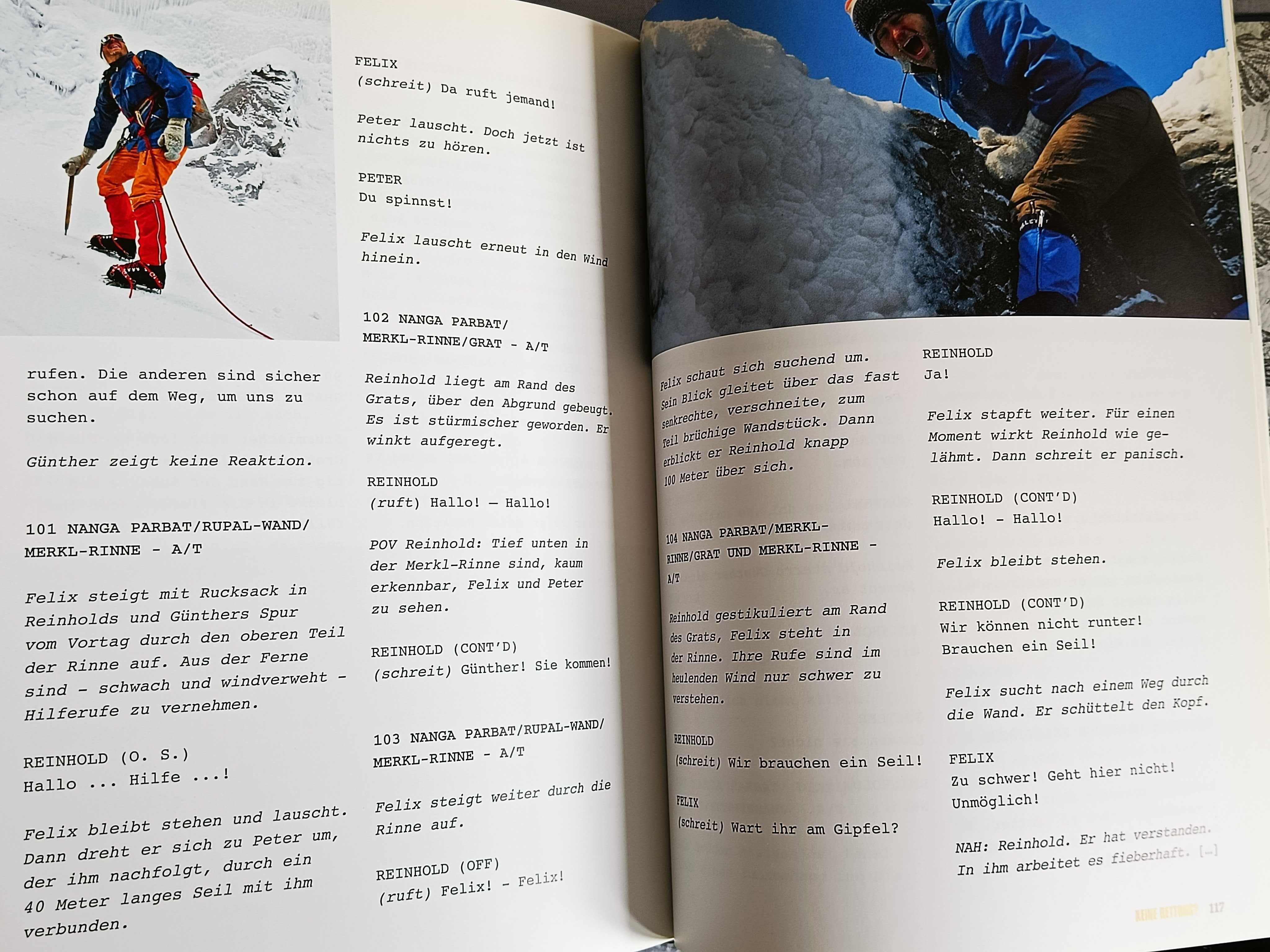 Martin, Die Messner-Bruder am Nanga Parbat - książka po niemiecku