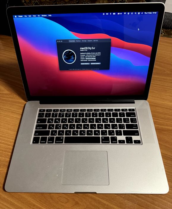 MacBook Pro 15" Retina A1398 Late 2013 Core i7