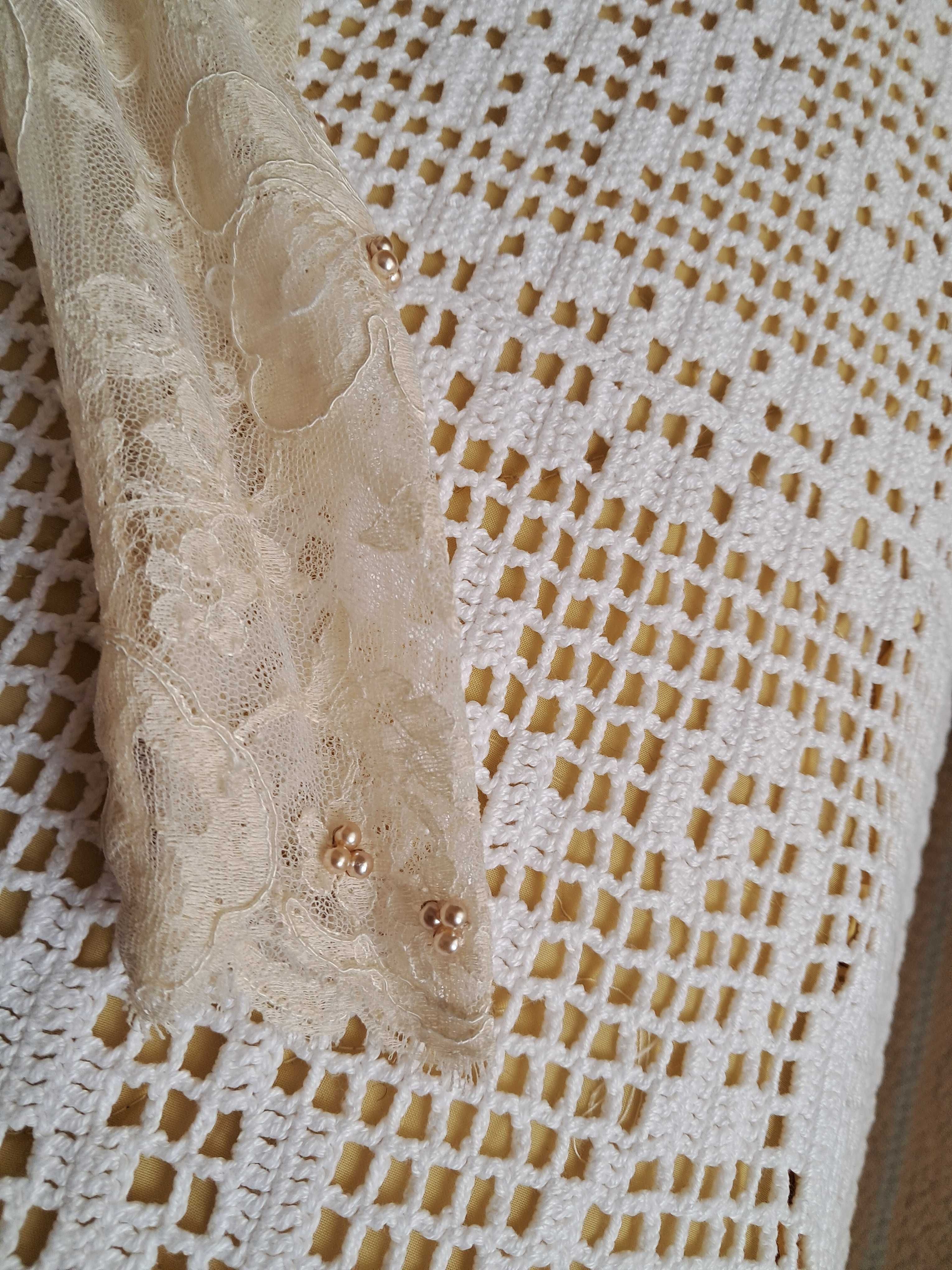 Vestido de noiva cor de marfim da Tito Cunha