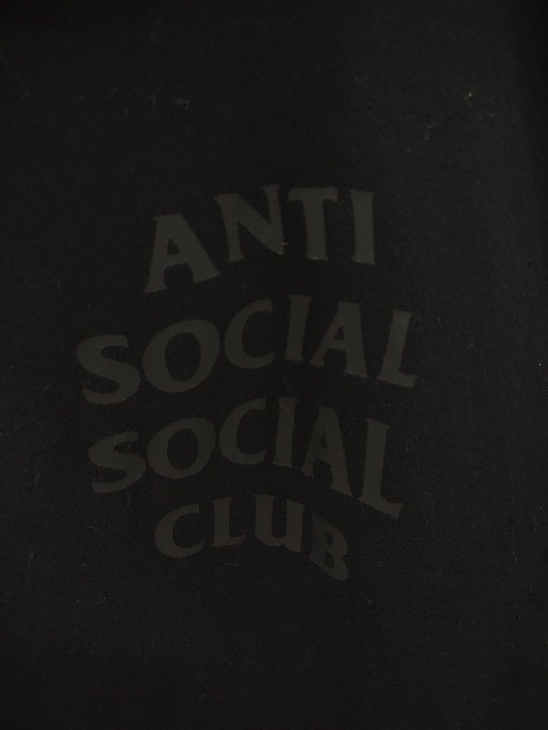 Hoodie Anti Social Social Club Preto