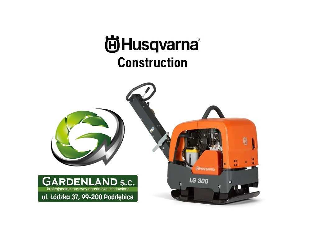 Husqvarna LG 300 Hatz 60 cm 307 kg diesel. Zagęszczanie gruntu