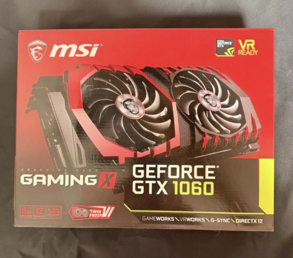 PC Intel i5 9400F - 16GB DDR4 - MSI GTX 1060 6GB