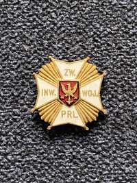 Odznaka miniaturka Zw.Inw.Woj. PRL Złota