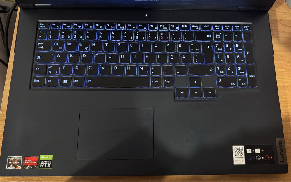 Lenovo Legion 5 17ACH6H | Ryzen 7 5800H | RTX 3070