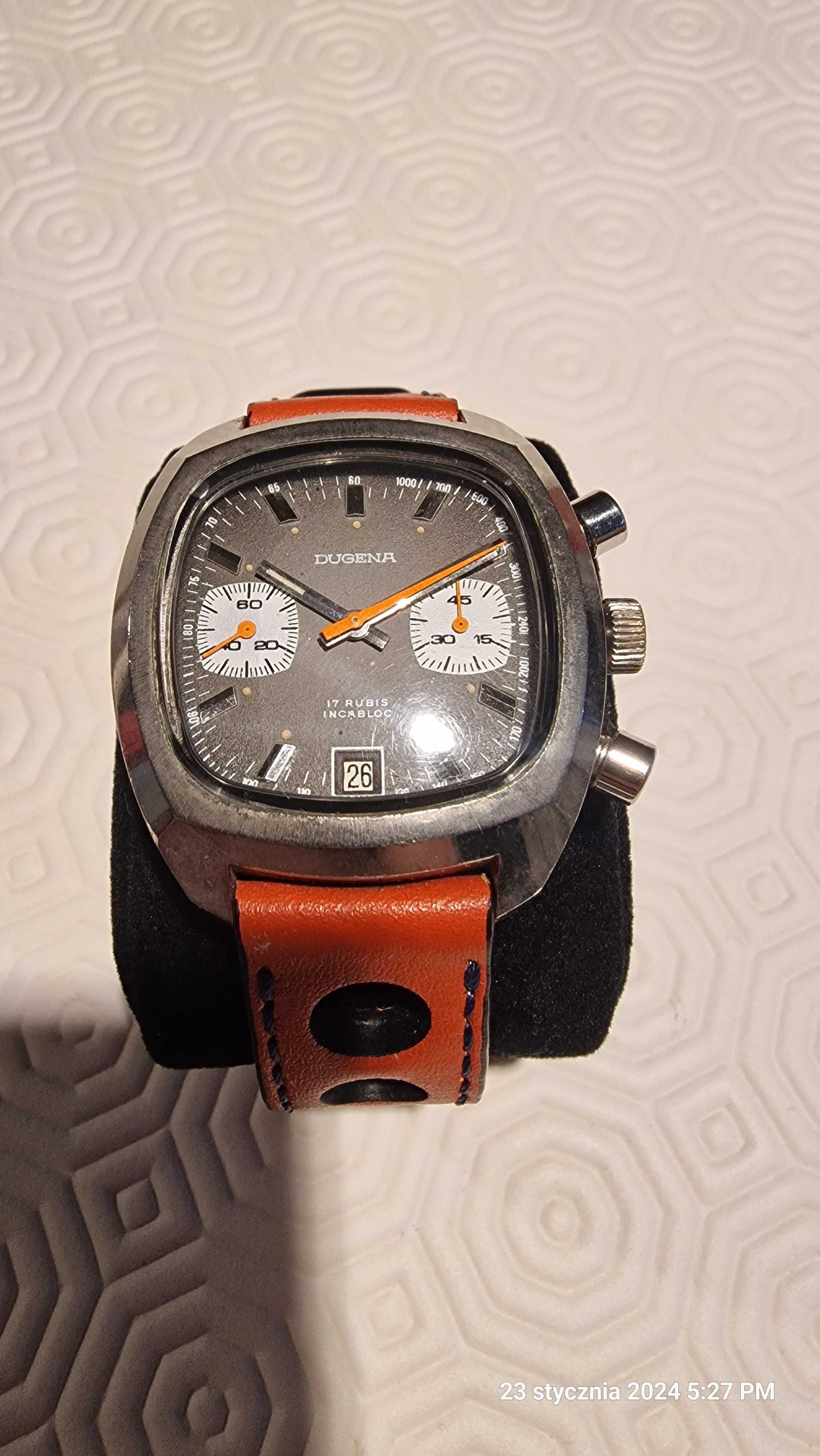 Dugena 741-1 chronograf valjoux 7734