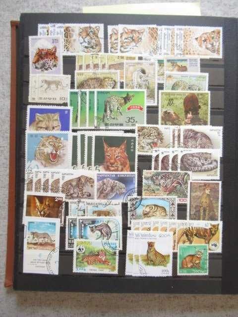 Álbum de selos com o tema Fauna I