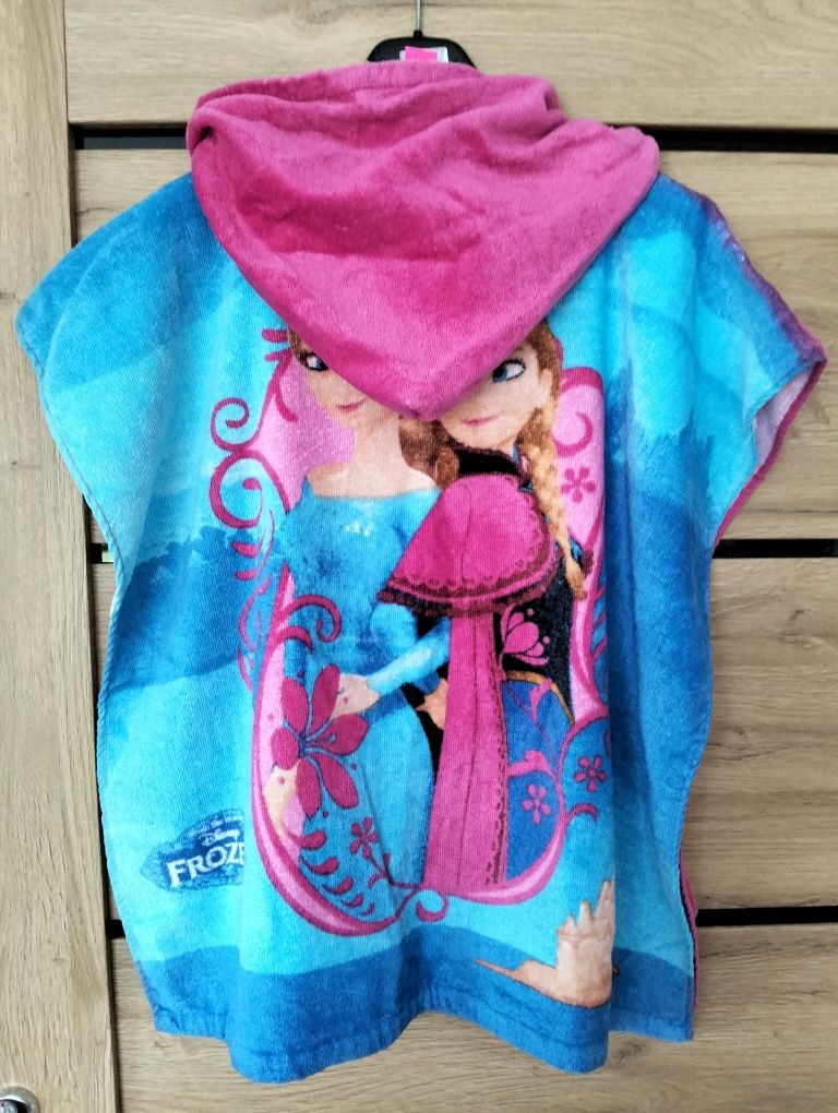 Ręcznik ponczo z kapturem Frozen
