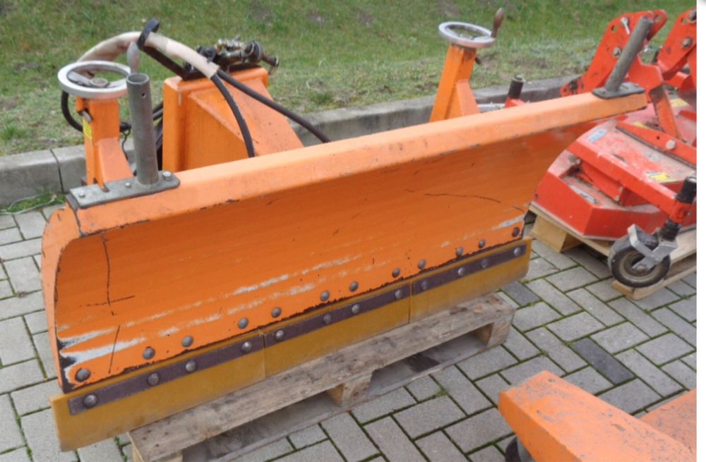 Pług Bema 700 | 1550mm | Stan bardzo dobry, guma do kostki, Hansaflex