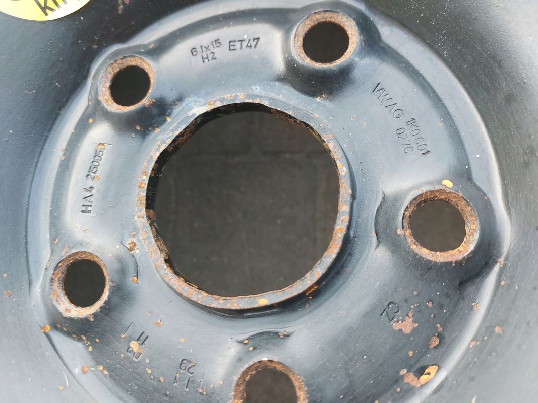 Koło Dojazdowe Zapasowe 5x112 R15 Et47/1kc Vw Seat Skoda