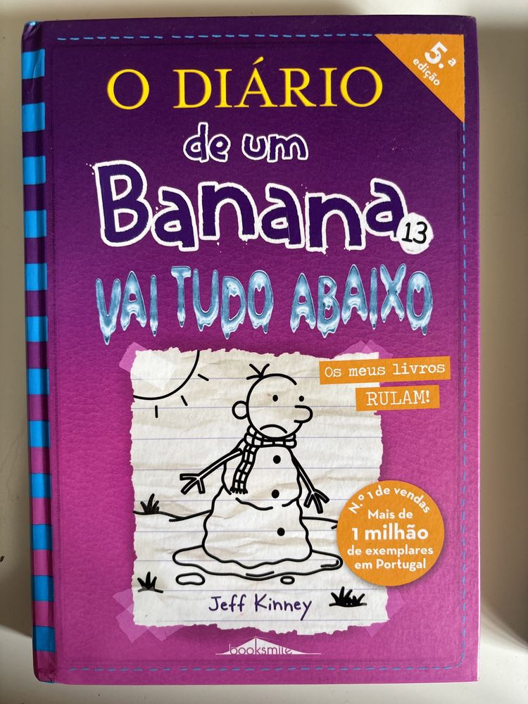 Livro Diario de um Banana 11,12 e 13