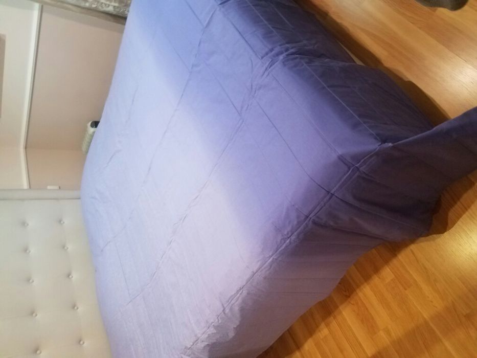Colcha nova 260×260de algodão com ligeiro enchimento
