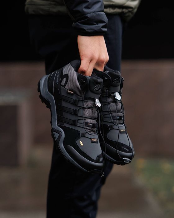 Adidas Terrex Fast R Mid Gore-Tex Black&Dark&Grey