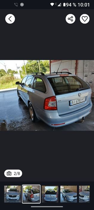 Škoda oktavia 2009р,пробіг 155т.км
