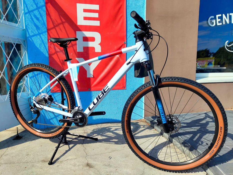 NOWY CUBE AIM SLX Roz XL 22" Hydraulika SHIMANO Koła 29 Rock Shox Judy