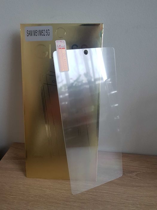 Hartowane Glass Gold szkło SAMSUNG GALAXY M51/M52 5G
