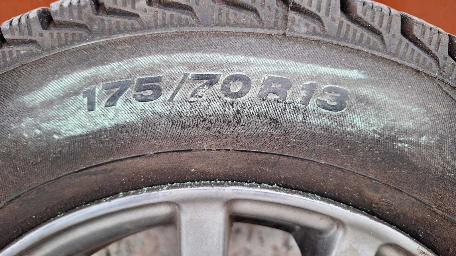 Колеса на легкосплавных дисках R13 4х100 зима   цену снизил