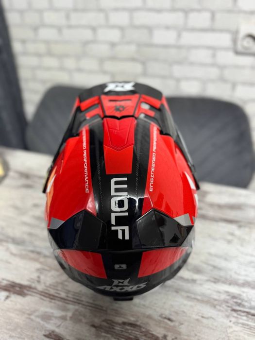 Продам Шлем (кроссовый) AXXIS WOLF Jackal B5 Gloss Red