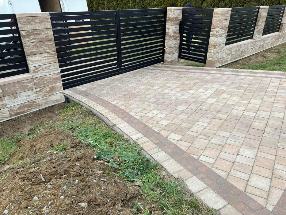 Nowoczesne Ogrodzenia Ocynk Ogniowy Malowanie Proszkowe