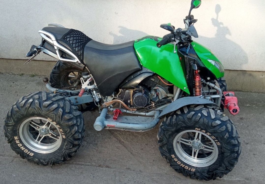 Quad Bashan 300 b. duża rama hak zarejestrowany I OC na rok nie 4x4