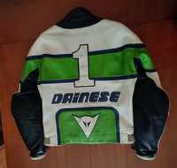 Casaco pele Dainese e Luvas