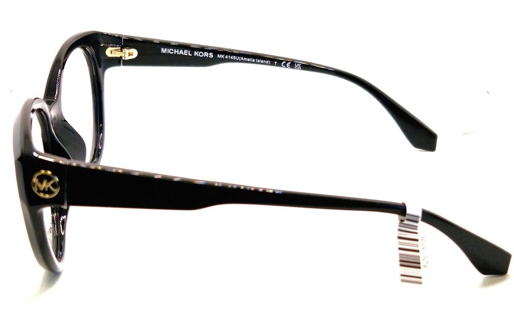 Okulary korekcyjne Michael Kors MK 4145U Amelia Island Czarne Damskie