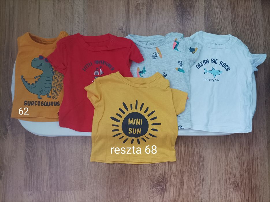 Wielopak ubranka dziecięce rozmiar 62-68