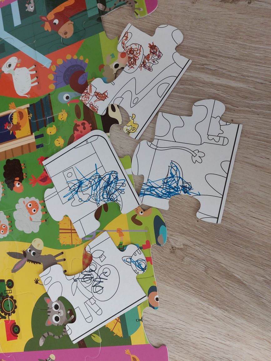 Puzzle dla maluszka 2+