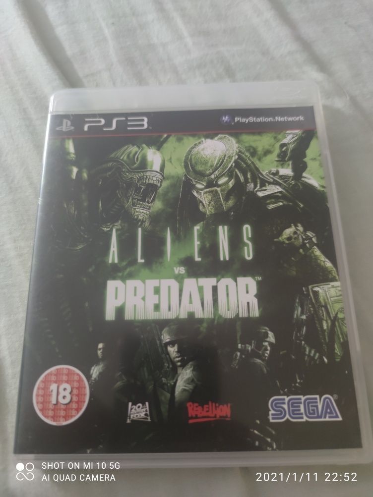 Aliens vs predator PS3 stan bardzo dobry