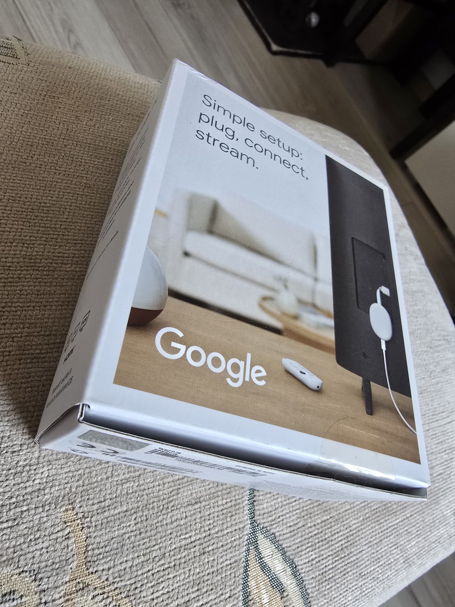Odtwarzacz multimedialny Smart TV 4k Google Chromecast 4.0