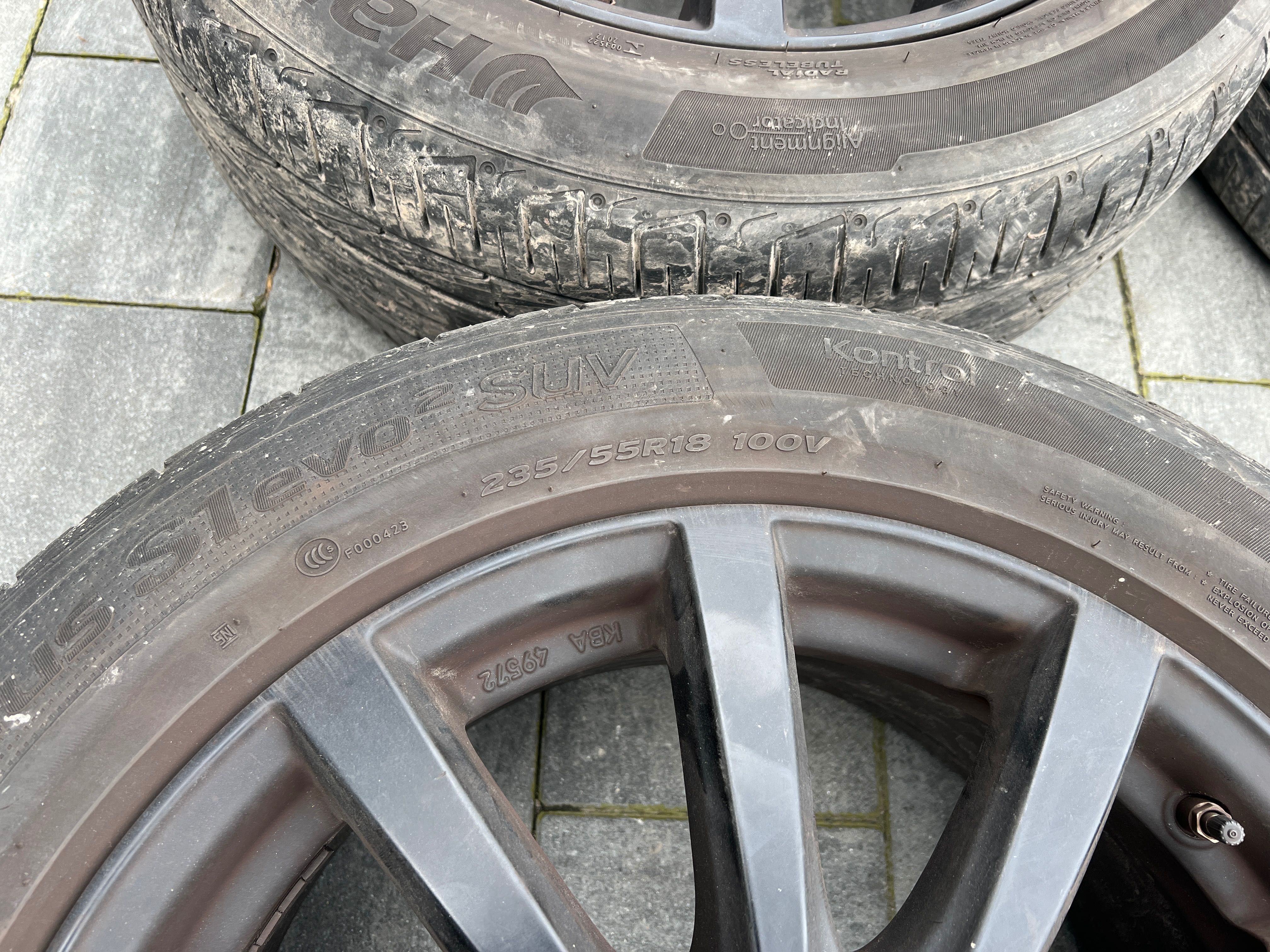 Koła Alufelgi Kia Sportage 5x114,3 235/55/R18 Hankook 6mm