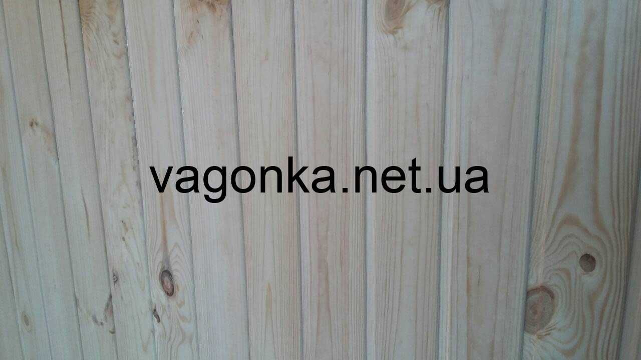 Вагонка сосна евро 90мм. Деревоматериал в ассортименте.