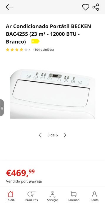 AC . Portátil . BECKEN