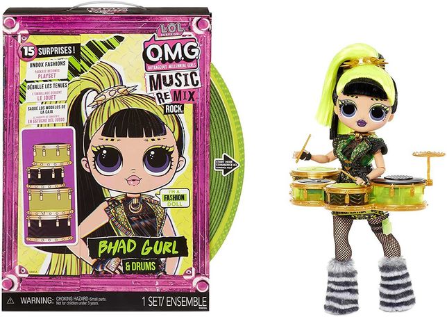 LOL Surprise OMG Remix Rock Bhad Gurl Fashion Doll  15 кукла лол