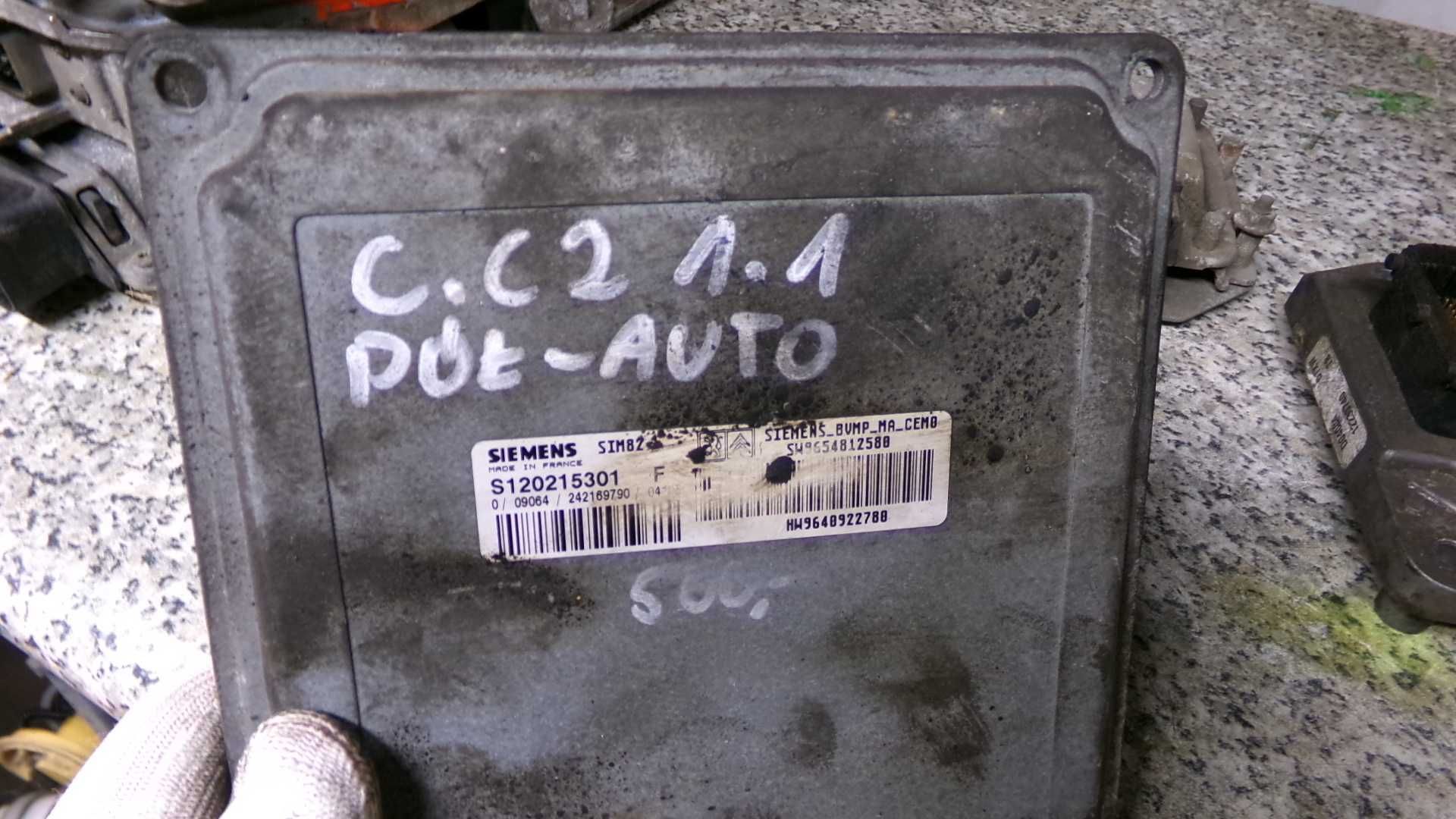 Lip5 Sterownik silnika komputer citroen c2 1.1 pół-automat wysyłka