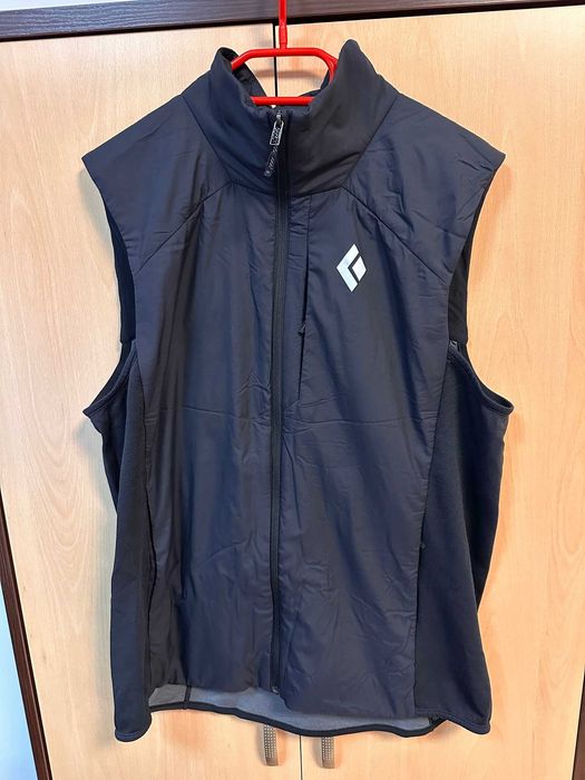 Kamizelka Black Diamond First Light Hybrid Vest - black/black XL