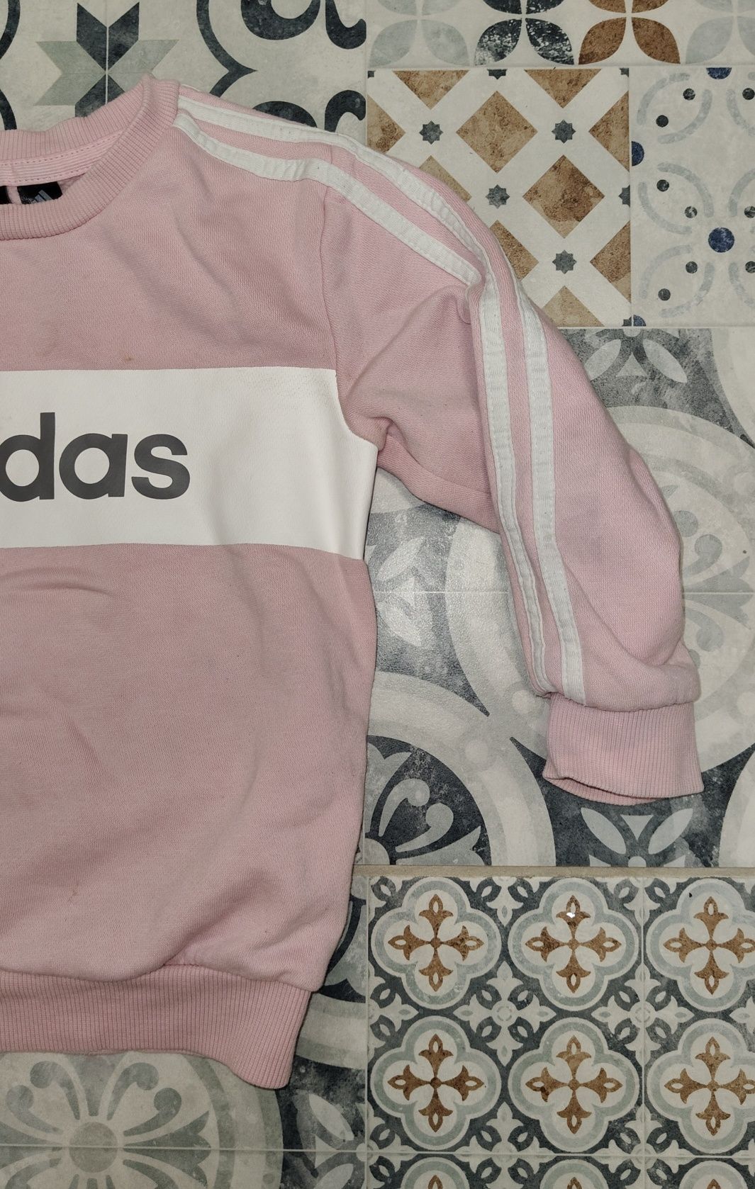 Bluza Adidas r. 18-24 m-c 92 cm róż