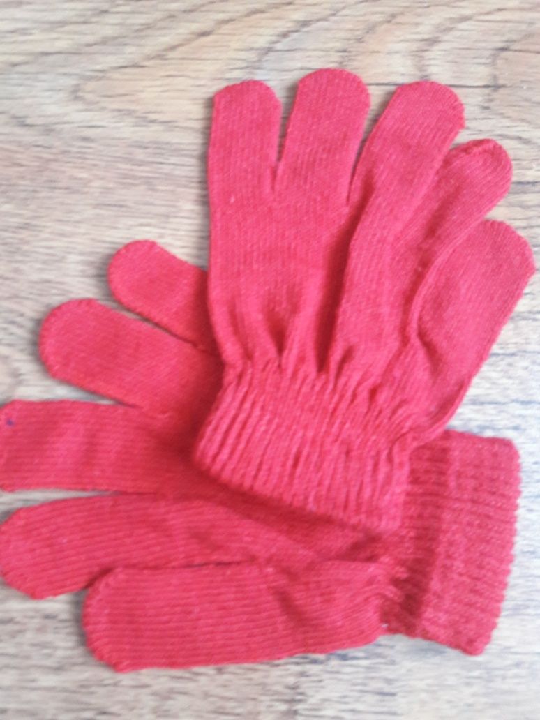 Rękawiczki czerwone