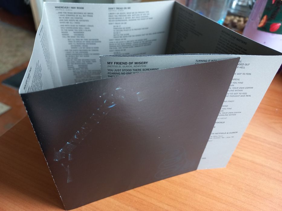 Фірмовий новий  CD Metallica 1991