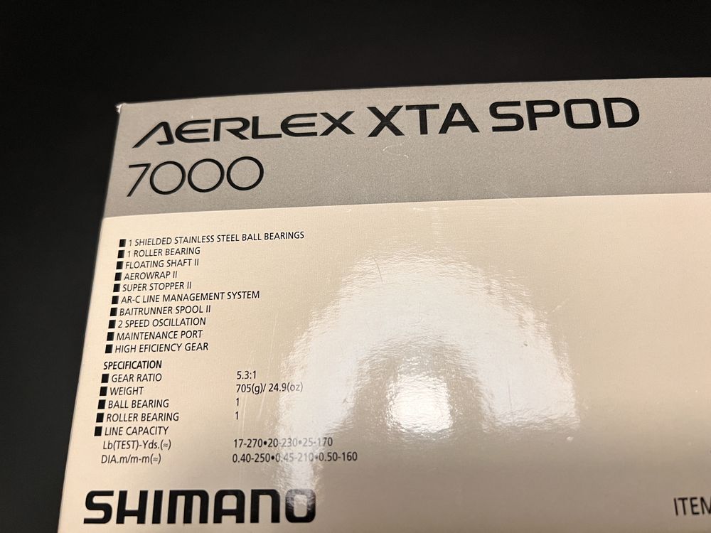 Kolowrotek shimano aerlex 7000 XTA spod