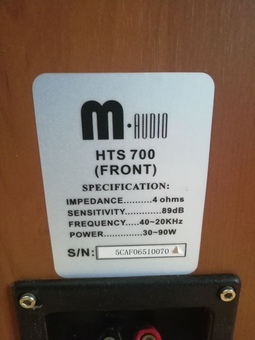 Kolumny M-audio Hts 700