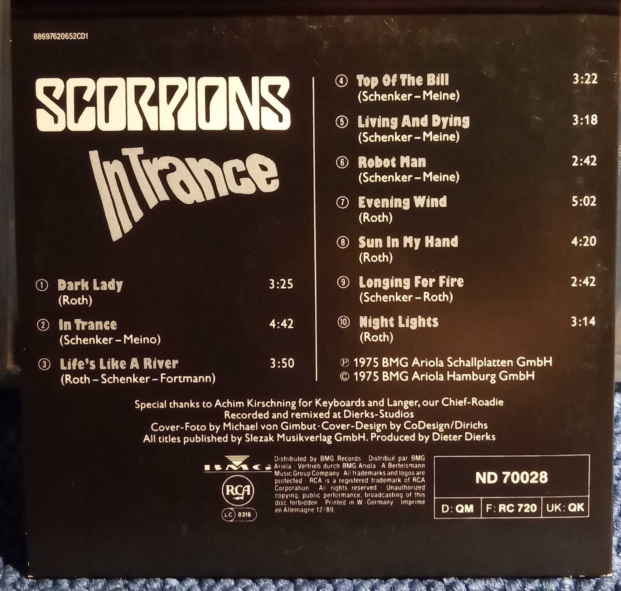 Scorpions - In Trance (CD)