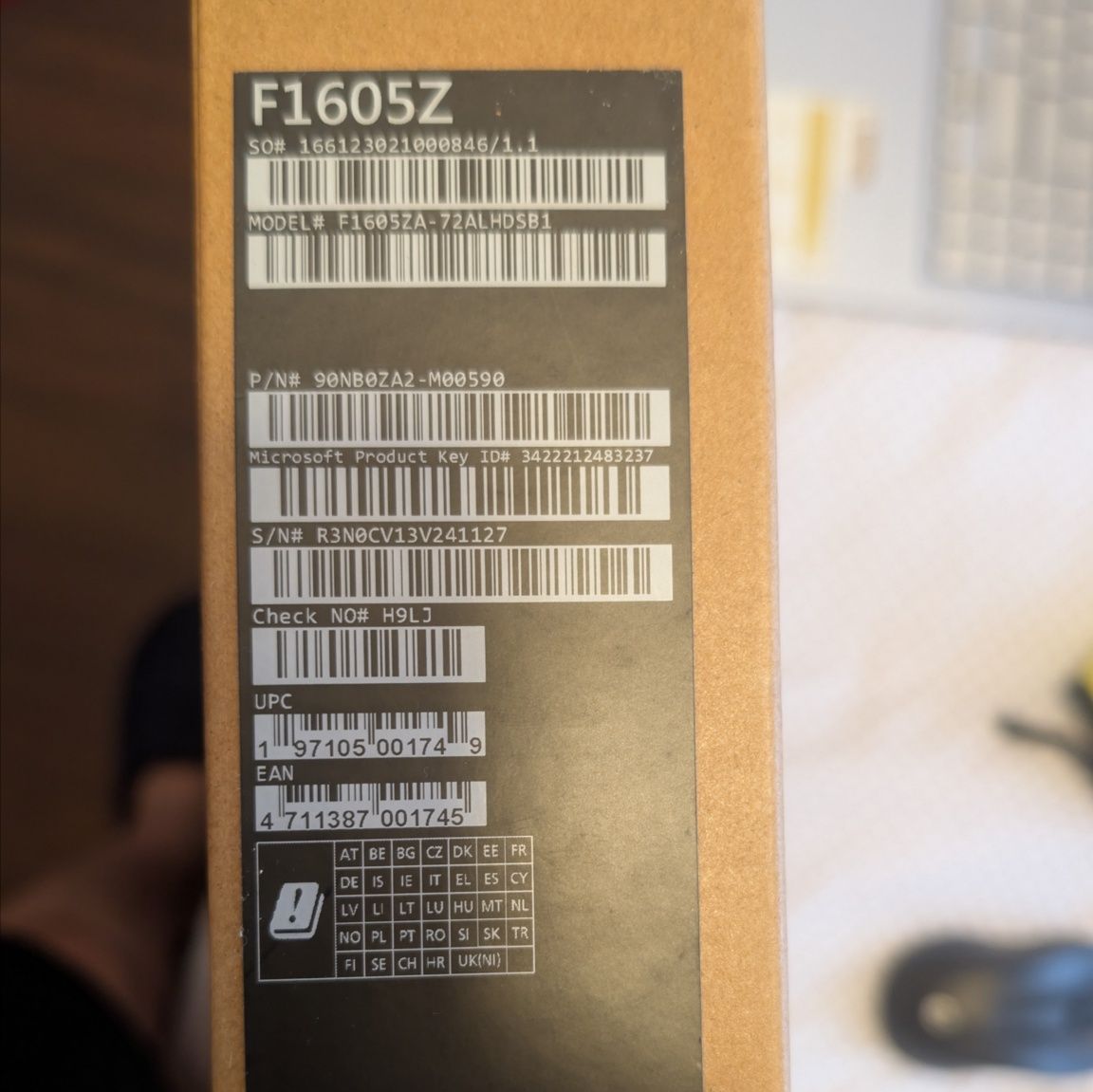 Portátil ASUS Vivobook 16 F1605ZA - Como Novo - Com Garantia