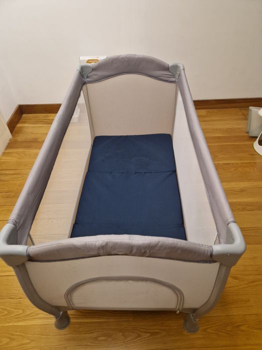 Berço de viagem Hauck Sleep’n Play + colchão + lençóis – Gaia