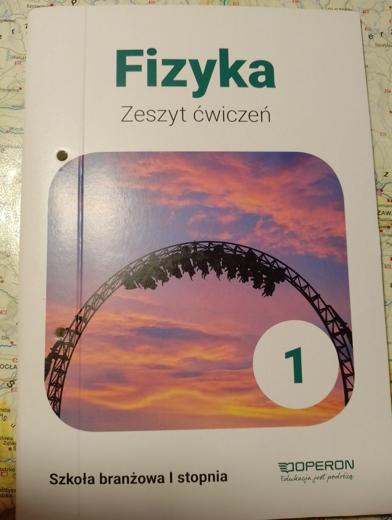 Zeszyt ćwiczeń do fizyki szkoła branżowa