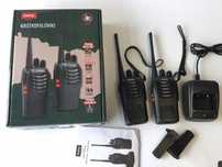 2 x Krótkofalówki Setty/ Baofeng BF-888a 1500 mAh walkie talkie stacja