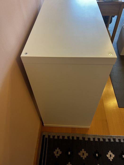 KALLAX Estante, branco, 77x77 cm