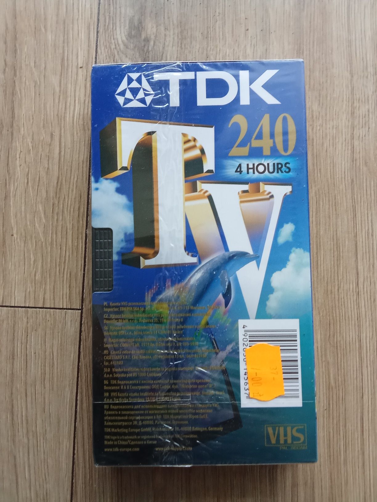 Kaseta video TDK 240 nowa